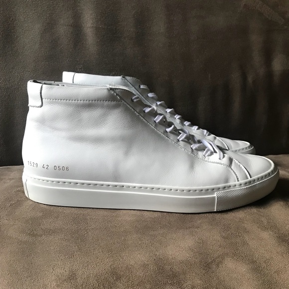 Common Projects Other - 42 Common Projects Original Achilles Leather High
